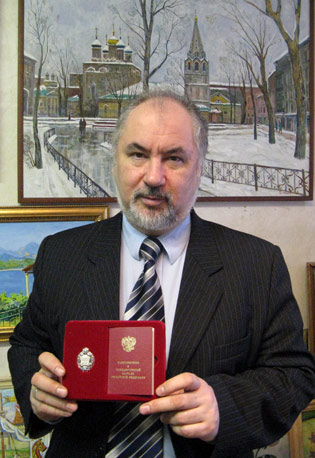 Указом президента РФ от 29 сентября 2008 года жителю Реутова Сергею Цыганову присвоено почетное звание «Заслуженный художник Рос